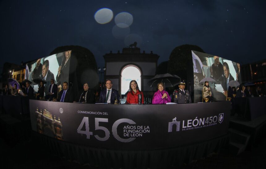 León conmemora 450 años de historia, identidad y resiliencia