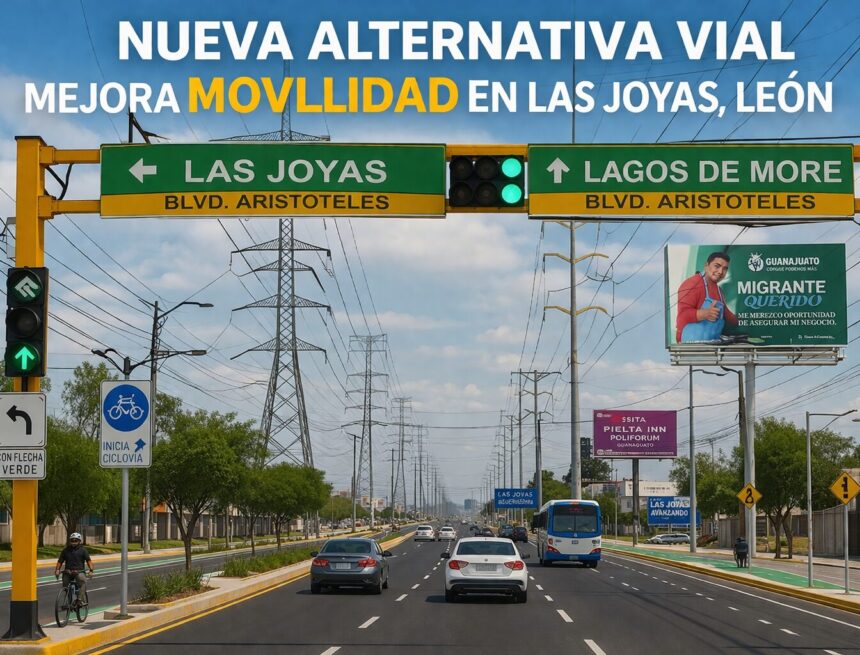 a5a26ff9-4165-4628-b70a-71b9b53075b5 Nueva alternativa vial mejora movilidad en Las Joyas, León