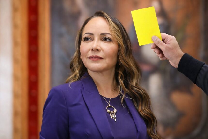 amontestación IEEG determina que alcaldesa de Guanajuato incurrió en infracción por difusión extemporánea de su informe