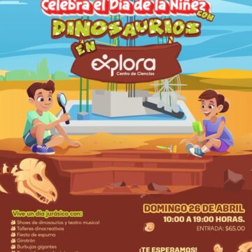 Un Viaje al Pasado: El Día de la Niñez se Vive en un Mundo Jurásico
