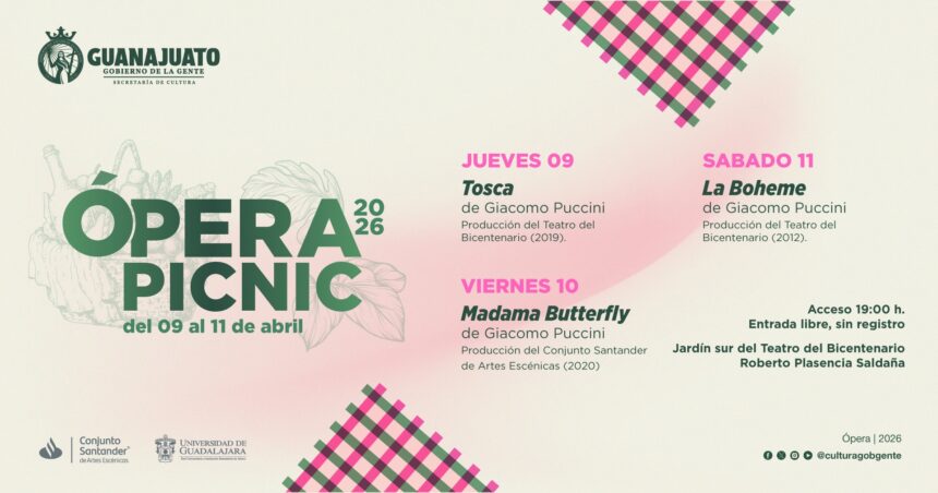 Puccini bajo las estrellas: Regresa el «Ópera Picnic» al Teatro del Bicentenario