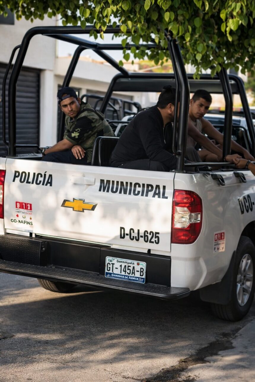 Vecinos y policía frustran robo a barbería en León; recuperan lo robado en Villas de Santa Julia