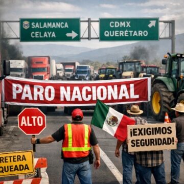 Paro Nacional de transportistas y agricultores