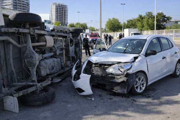 Accidente vial en bulevar Morelos