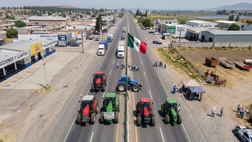 Bloqueos carreteros afectan a empresas locales