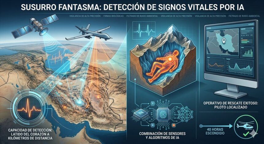 “Susurro Fantasma”: La tecnología secreta de la CIA que localiza a pilotos por su latido cardíaco
