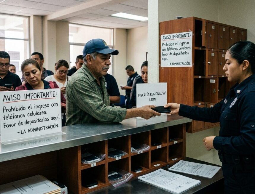 Restricción de celulares en la Fiscalía Regional de León: Seguridad vs. Derechos Ciudadanos