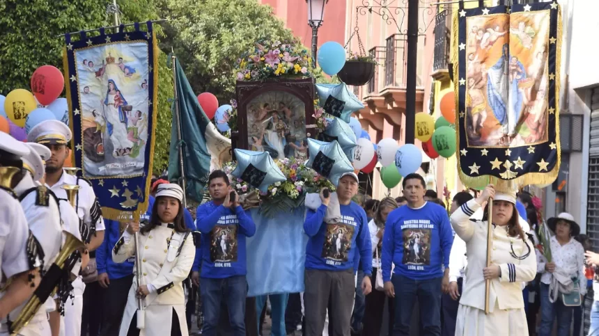 Suspensión de clases y cierres viales masivos este miércoles por la fiesta de la Virgen de la Luz en León