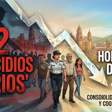 Avanza contención criminal: Estrategia federal reduce de 12 a 4 los homicidios diarios en Guanajuato