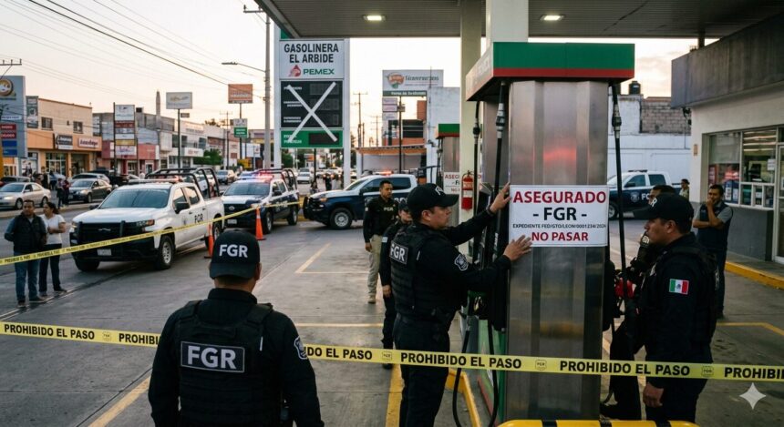 Golpe al «Huachicol Fiscal»: FGR intensifica operativos en gasolineras de León