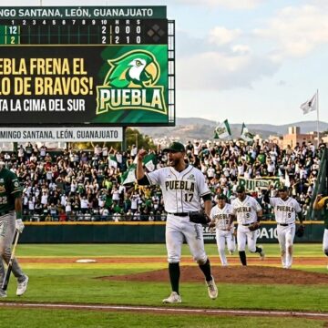 Puebla frena el vuelo de los Bravos y asalta la cima del Sur