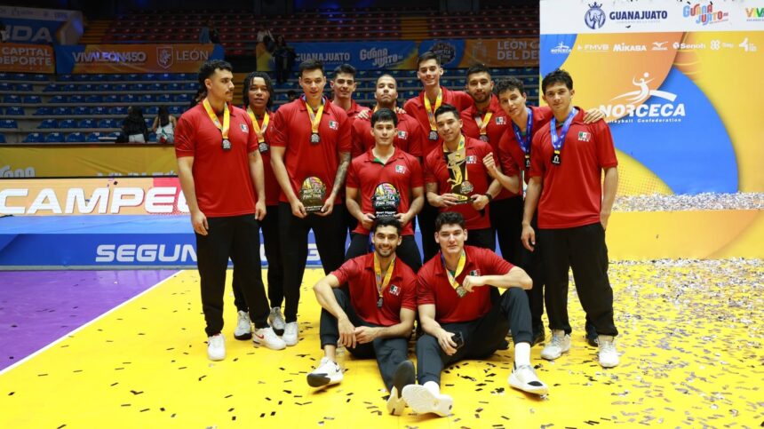 724459838_122301432014028122_8384546927490143798_n México se queda con la medalla de plata en el Final Four de Voleibol NORCECA en León