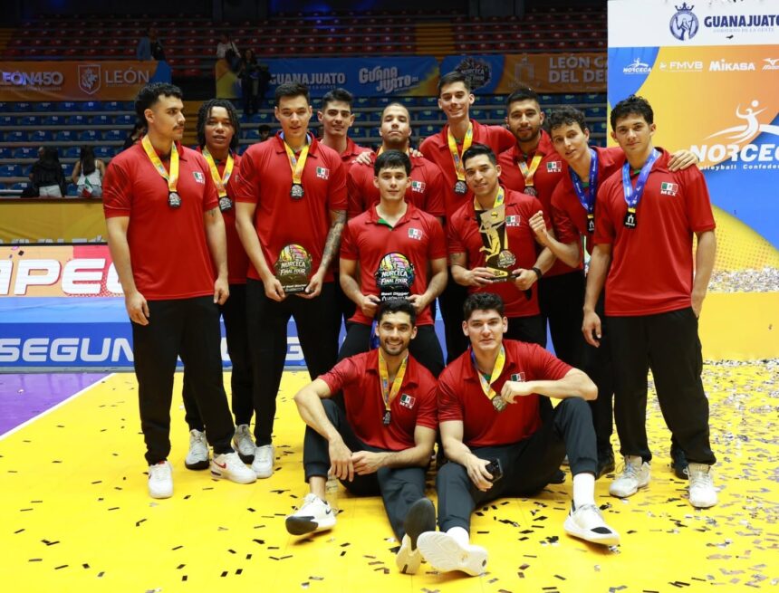 724459838_122301432014028122_8384546927490143798_n México se queda con la medalla de plata en el Final Four de Voleibol NORCECA en León