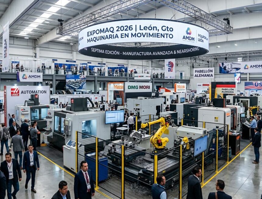 LEÓN SE CONVIERTE EN EL EPICENTRO DE LA MANUFACTURA AVANZADA CON LA INAUGURACIÓN DE EXPOMAQ 2026