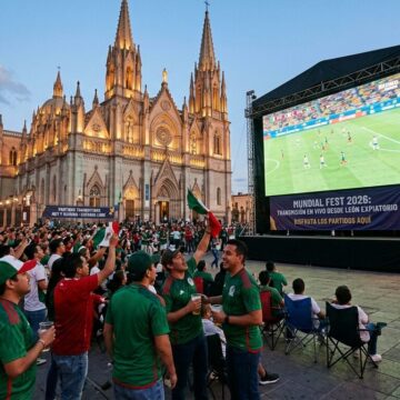 Mundial Fest 2026: Pantalla gigante en la Explanada del Expiatorio