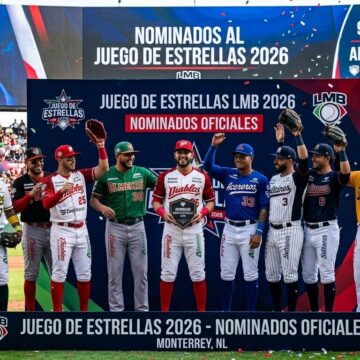image_7c3a5512 Liga Mexicana de Béisbol (LMB) al anunciarse que nueve de sus jugadores fueron nominados de manera oficial en las boletas para el Juego de Estrellas