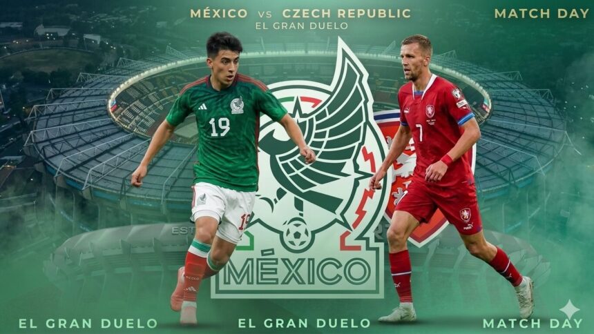 México y Chequia se enfrentan este miércoles en el Estadio Ciudad de México (Azteca) en la tercera jornada del Grupo A del Mundial.