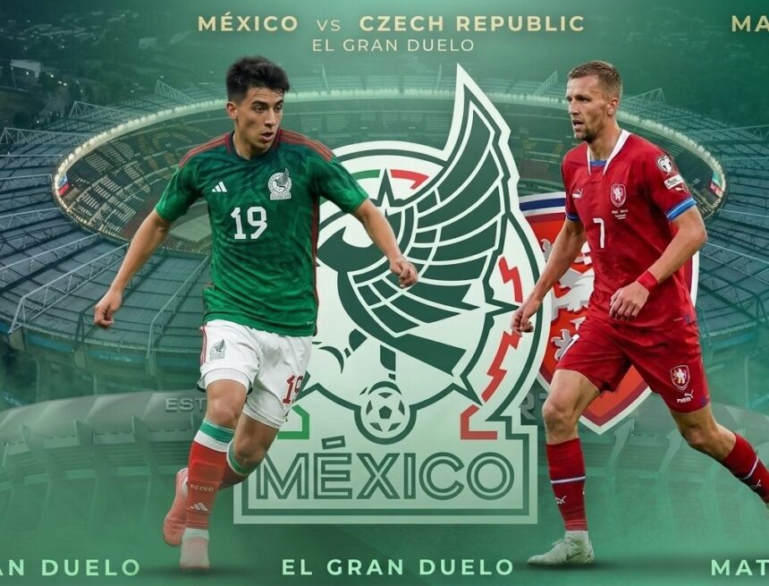 México y Chequia se enfrentan este miércoles en el Estadio Ciudad de México (Azteca) en la tercera jornada del Grupo A del Mundial.