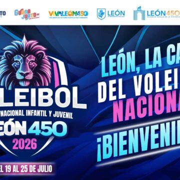 León abre sus puertas al Festival Nacional Infantil y Juvenil de Voleibol 2026