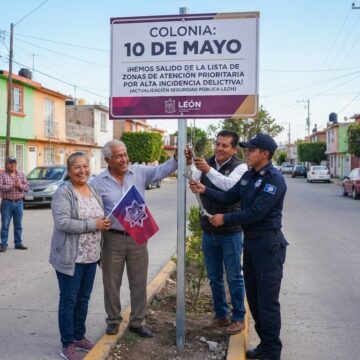 image_819dd37d 12 colonias de León salen de la lista de atención prioritaria por alta delincuencia