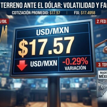 El peso mexicano cede terreno ante el dólar: factores globales y tensiones geopolíticas elevan la volatilidad