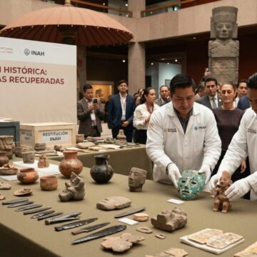 México recupera su historia: La repatriación histórica de más de 3,000 piezas arqueológicas