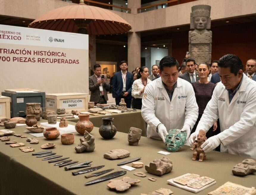 image_883b1d3f México recupera su historia: La repatriación histórica de más de 3,000 piezas arqueológicas