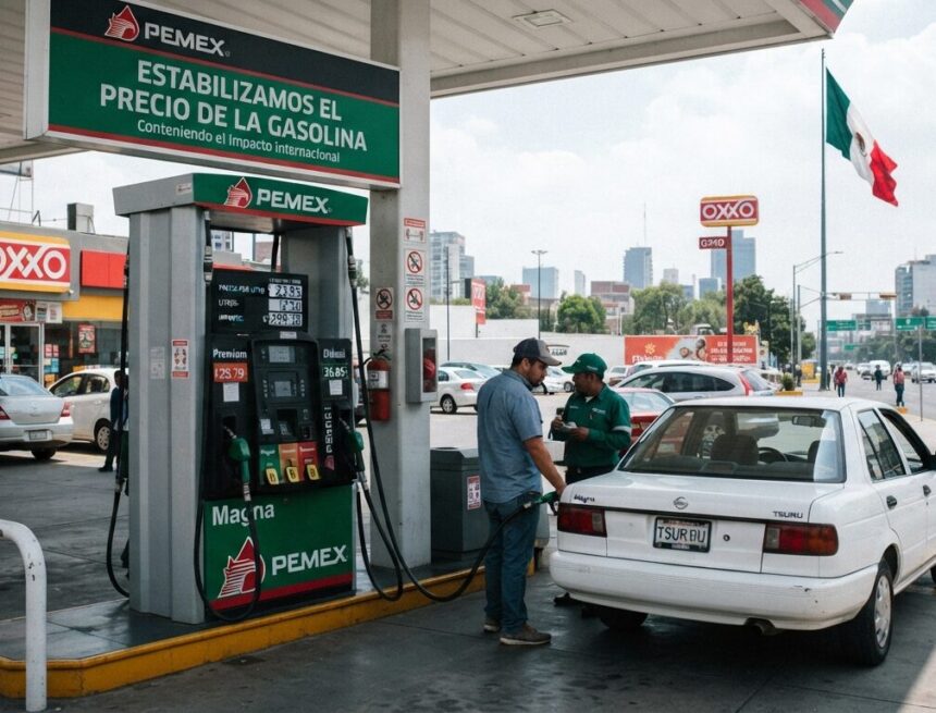 image_b3223b91 El Gobierno de México frena el impacto del crudo internacional: Estabilizan la gasolina por debajo de los $24 pesos