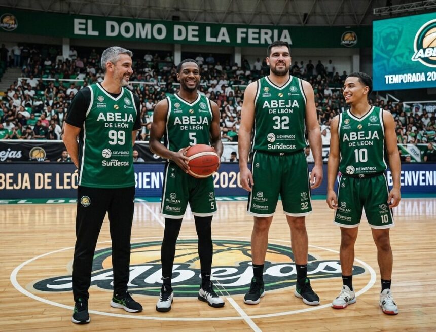 image_ba555626 Abejas de León mueve sus piezas: Tres refuerzos y nuevo entrenador para la LNBP 2026
