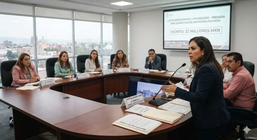 Frenan licitación millonaria de insumos médicos en León por sospechas de empresas fachada