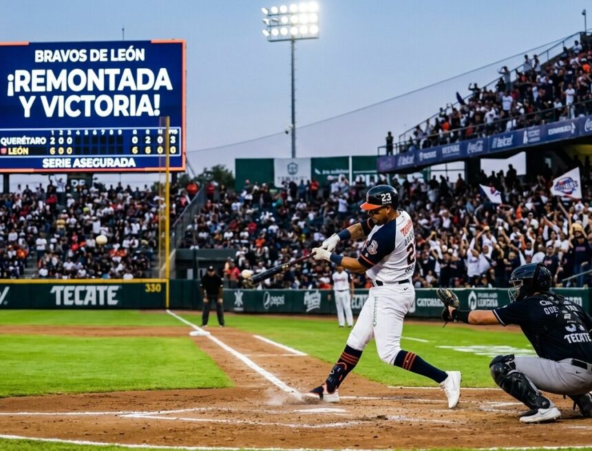 EXPLOTA LA OFENSIVA EN LA SÉPTIMA Y BRAVOS AMARRA LA SERIE ANTE QUERÉTARO