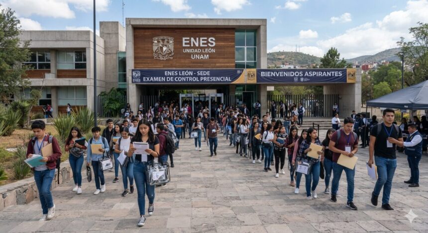ENES León será sede única de la UNAM para examen presencial tras polémica por prueba digital