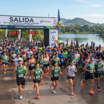Crece el deporte sobre ruedas y asfalto: Más de 500 corredores conquistan la 4ta. Carrera Atlética del SIT en León
