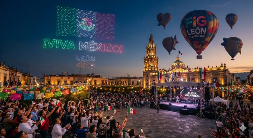 León se viste de fiesta y alza el vuelo: Arranca septiembre patrio y calienta motores el FIG 2026