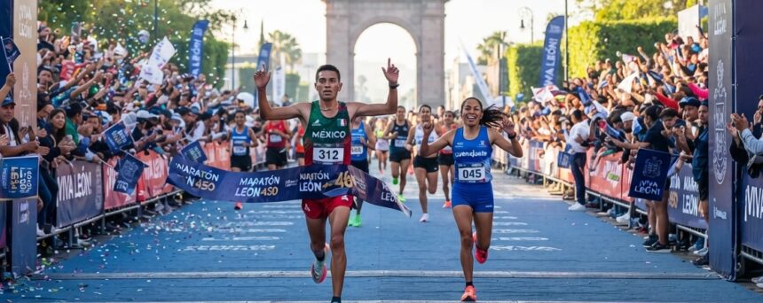 image_96281bc El Maratón León 450 hace historia: Juan Joel Pacheco y María de Jesús Beltrán conquistan la edición número 46