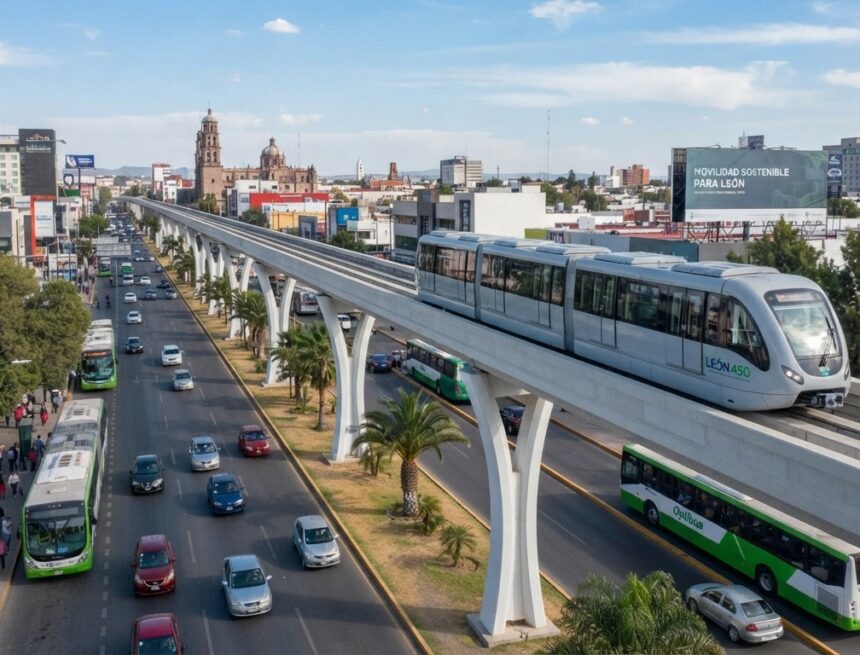 Avanzan los estudios para el «Metro Elevado León 450»: León define el futuro de su movilidad