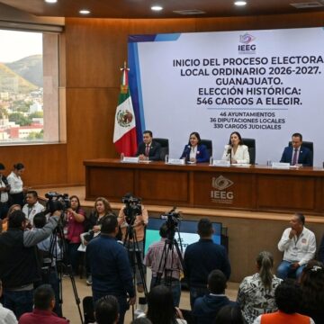 image_e0fcae06 Histórico: Arranca el proceso electoral 2026-2027 en Guanajuato; se elegirán 546 cargos y, por primera vez, jueces locales