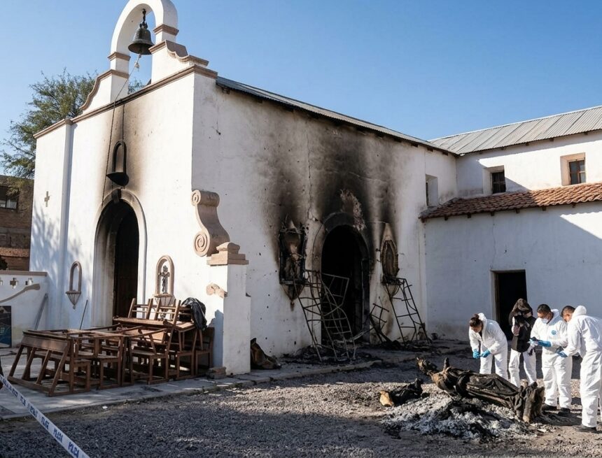 image_7f2ab512 Consternación en León: Vandalizan e incendian el histórico Templo del Señor de los Remedios en La Laborcita